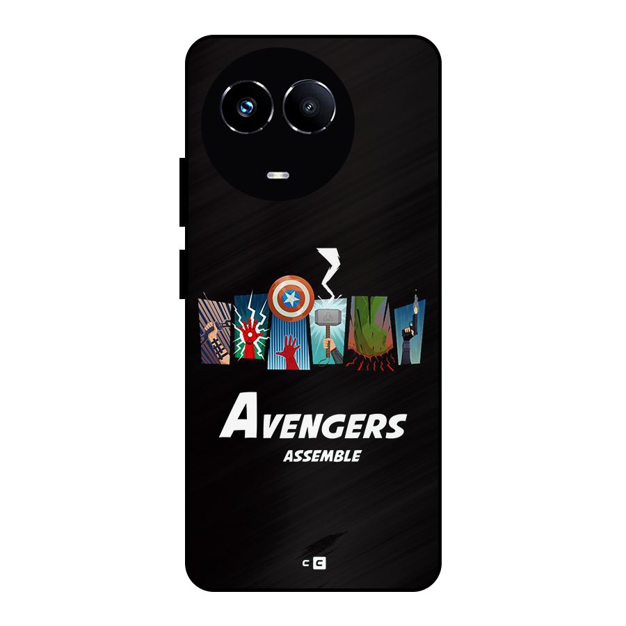 Avengers Assemble Metal Back Case for Realme 11 5G