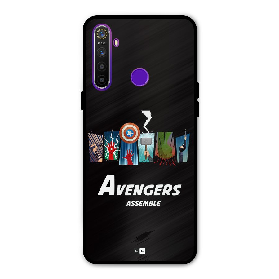 Avengers Assemble Metal Back Case for Realme 5i