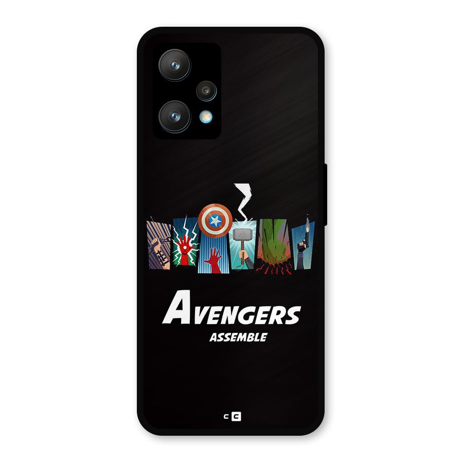 Avengers Assemble Metal Back Case for Realme 9 Pro Plus 5G