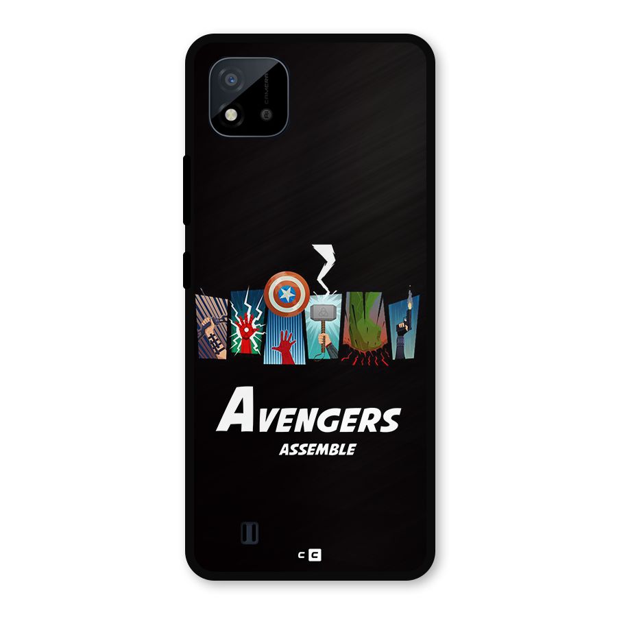 Avengers Assemble Metal Back Case for Realme C11 2021