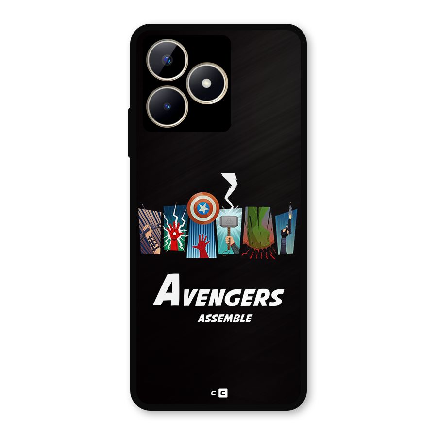 Avengers Assemble Metal Back Case for Realme C53