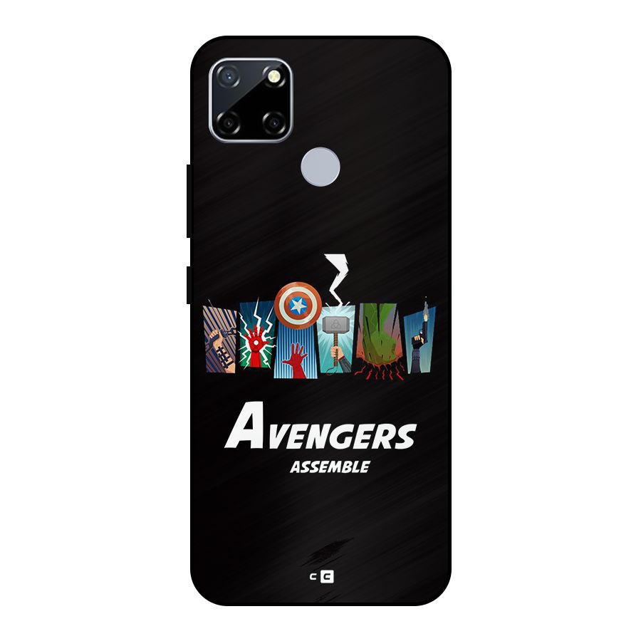 Avengers Assemble Metal Back Case for Realme Narzo 20
