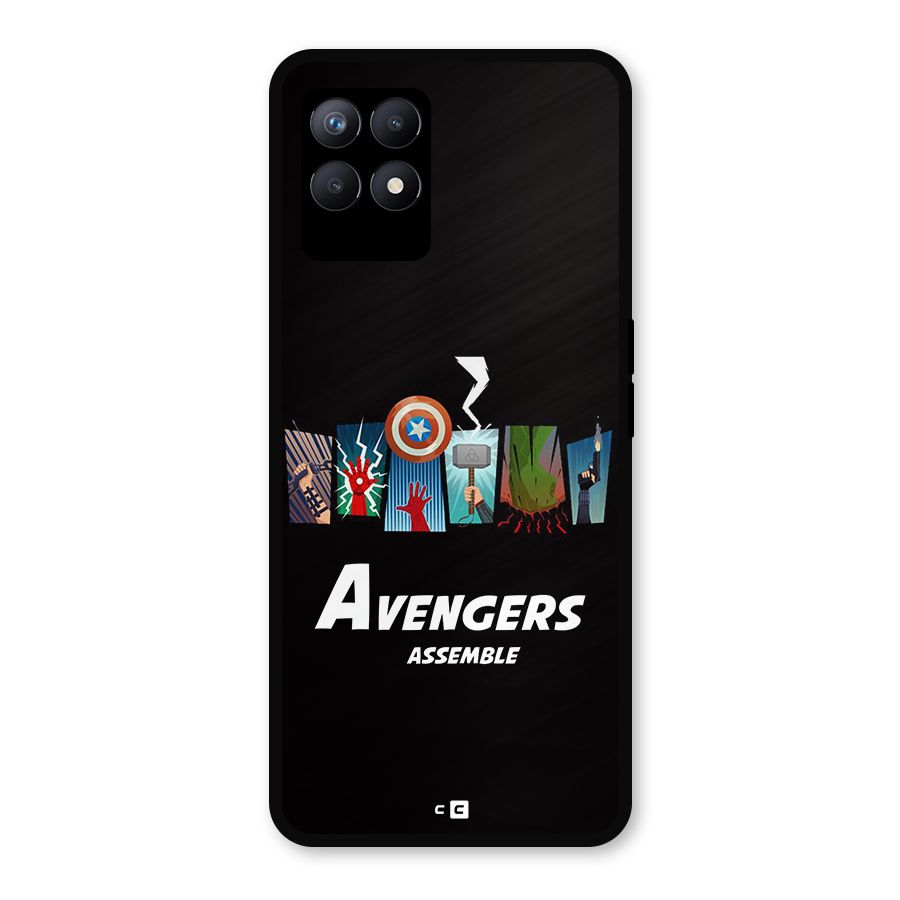 Avengers Assemble Metal Back Case for Realme Narzo 50