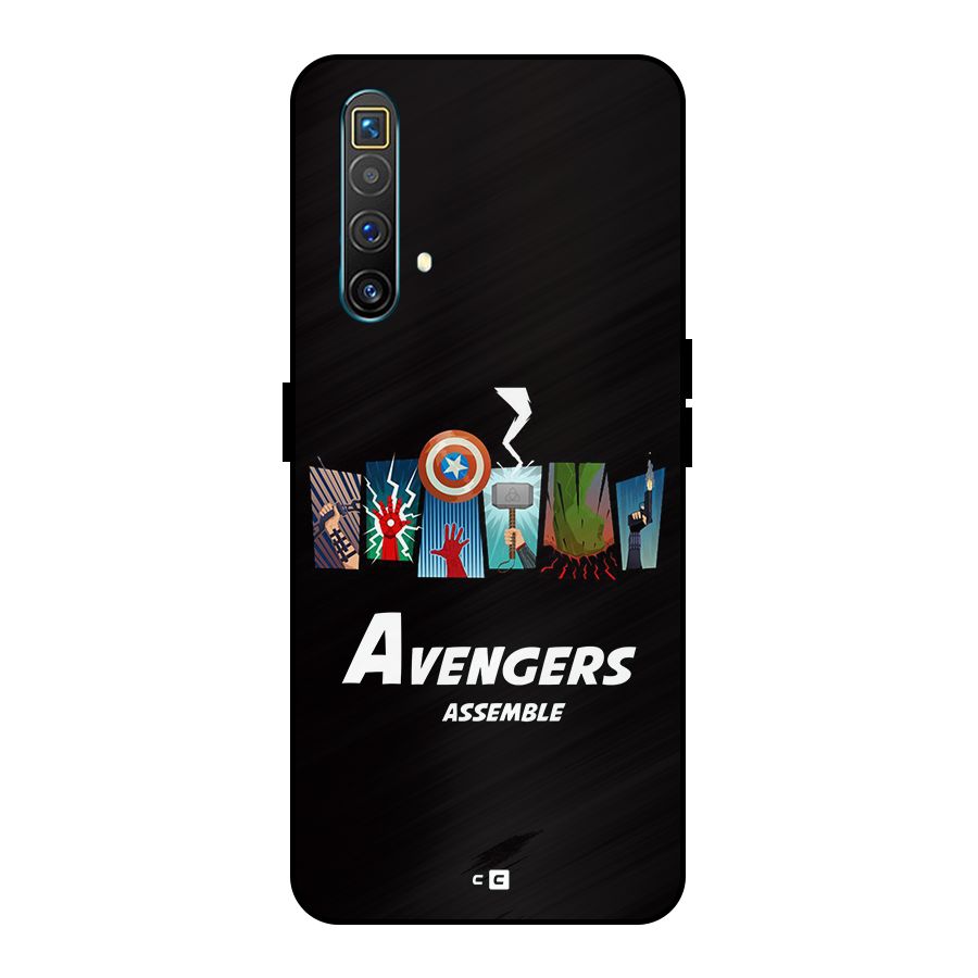 Avengers Assemble Metal Back Case for Realme X3
