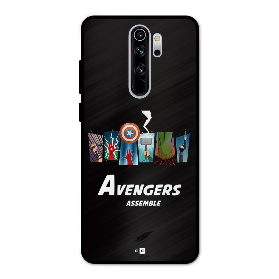 Avengers Assemble Metal Back Case for Redmi Note 8 Pro