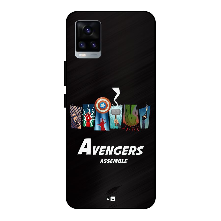 Avengers Assemble Metal Back Case for Vivo V20