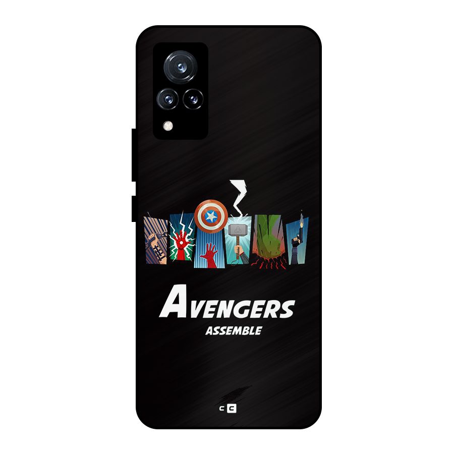 Avengers Assemble Metal Back Case for Vivo V21 5G
