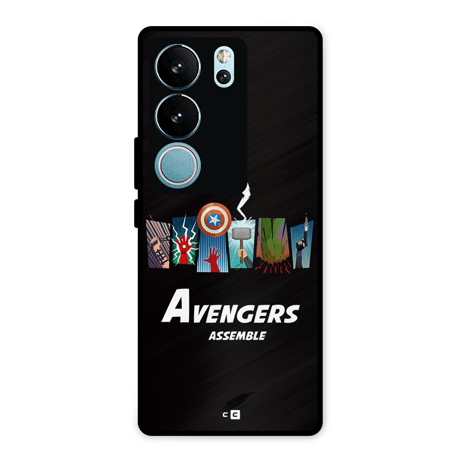 Avengers Assemble Metal Back Case for Vivo V29