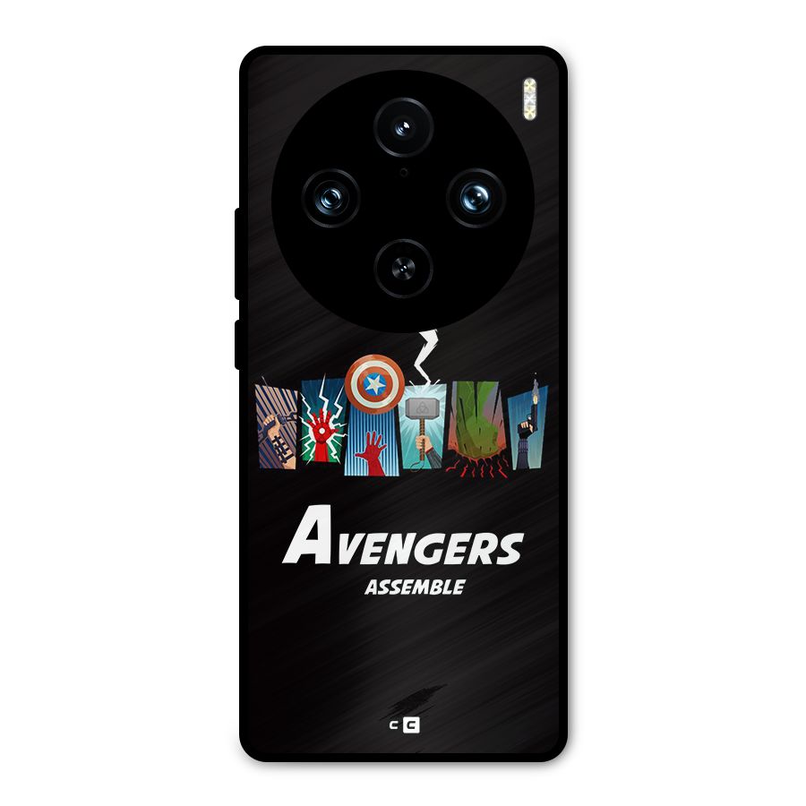 Avengers Assemble Metal Back Case for Vivo X100 Pro