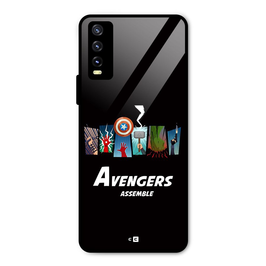 Avengers Assemble Metal Back Case for Vivo Y20
