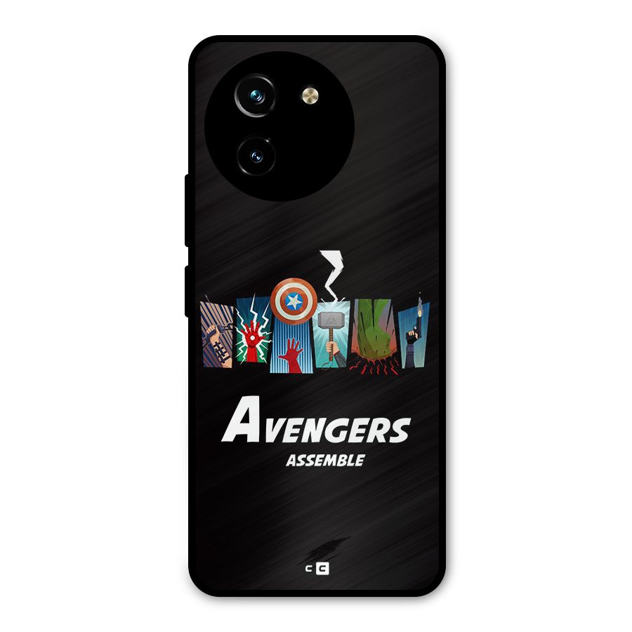 Avengers Assemble Metal Back Case for Vivo Y200i