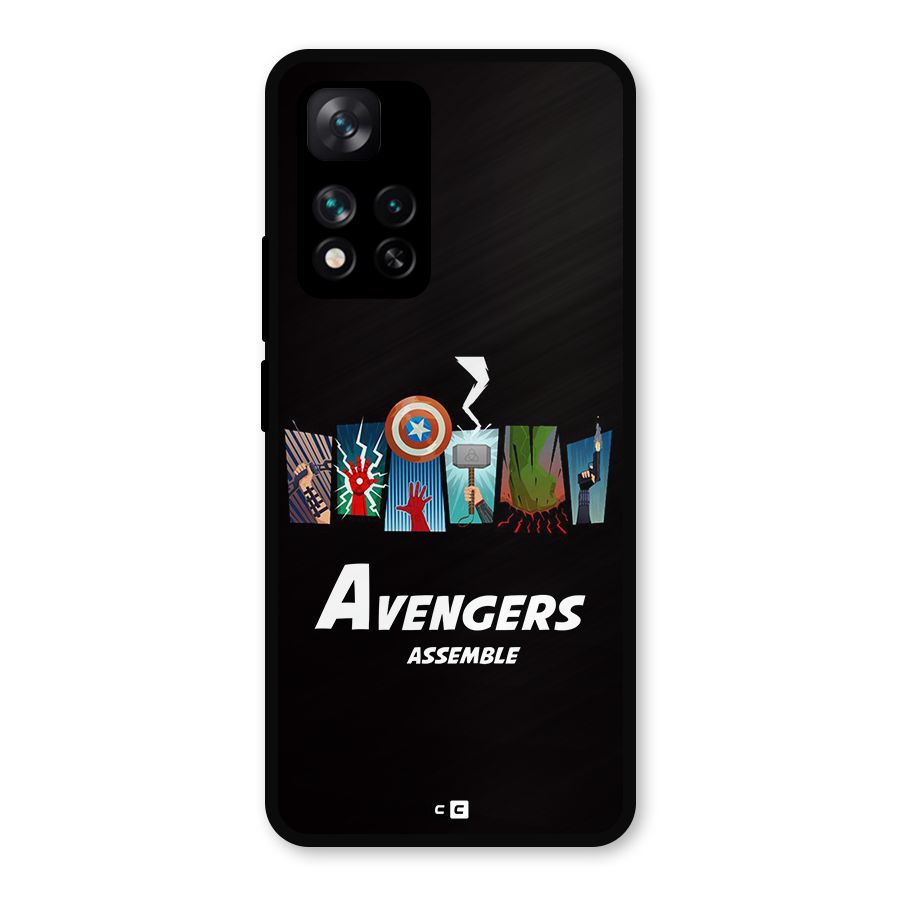 Avengers Assemble Metal Back Case for Xiaomi 11i 5G
