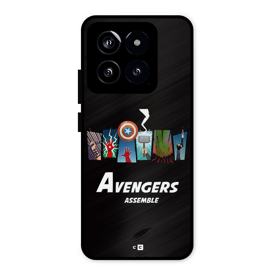 Avengers Assemble Metal Back Case for Xiaomi 14