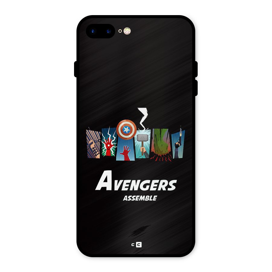Avengers Assemble Metal Back Case for iPhone 7 Plus