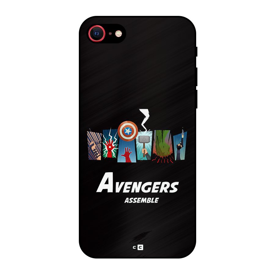 Avengers Assemble Metal Back Case for iPhone SE 2020