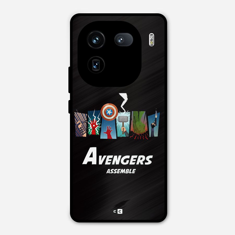 Avengers Assemble Metal Back Case for iQOO 12