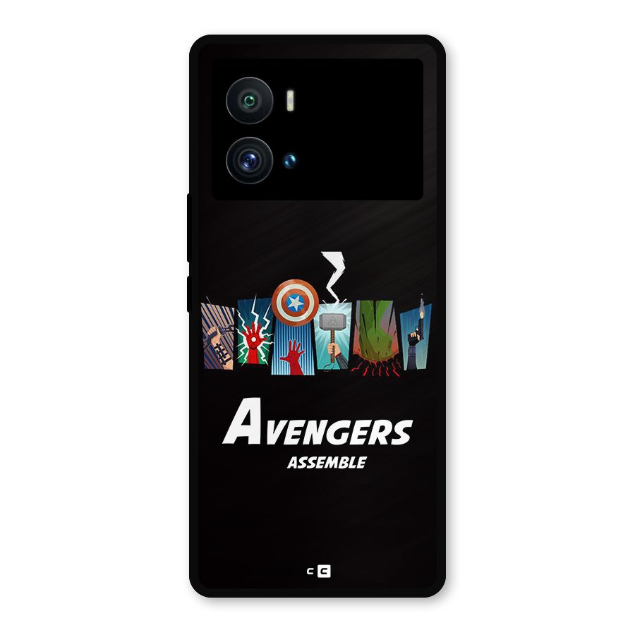 Avengers Assemble Metal Back Case for iQOO 9 Pro