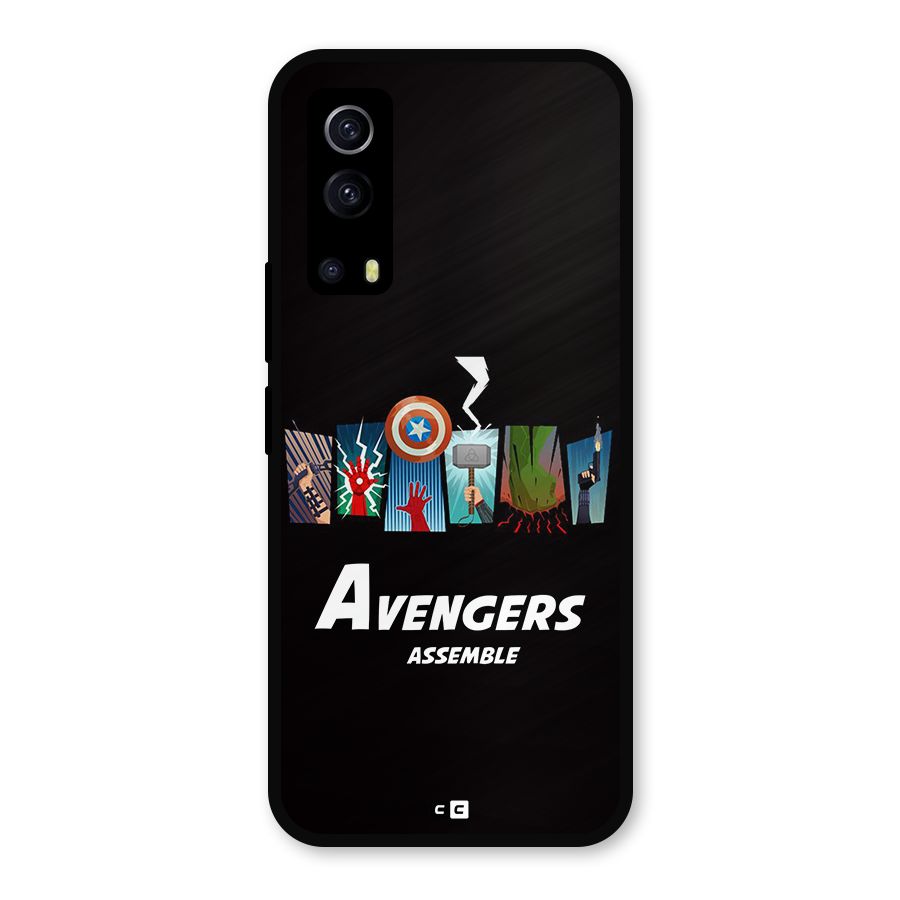 Avengers Assemble Metal Back Case for iQOO Z3