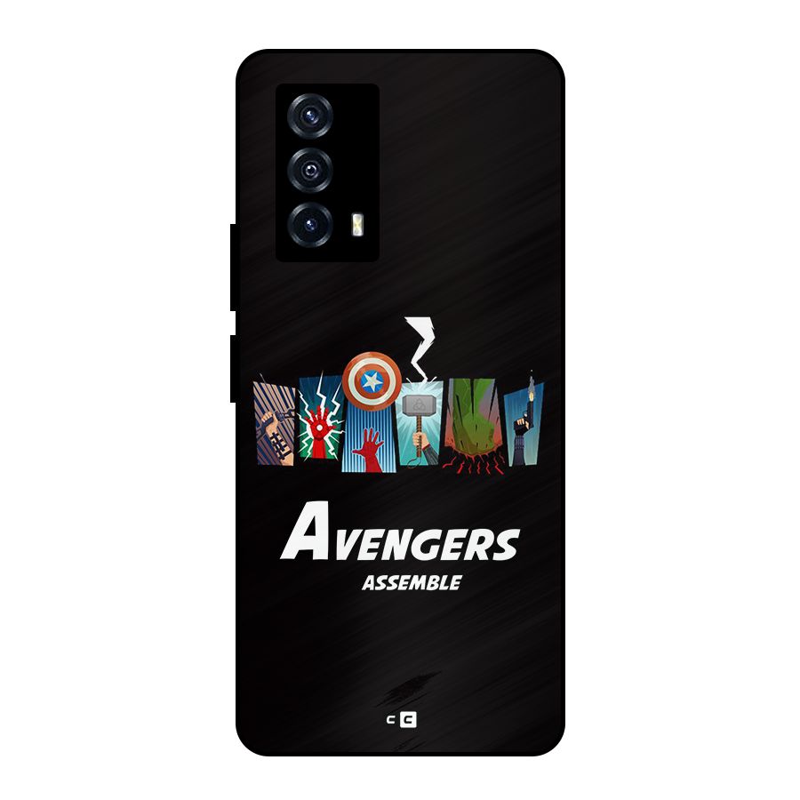 Avengers Assemble Metal Back Case for iQOO Z5