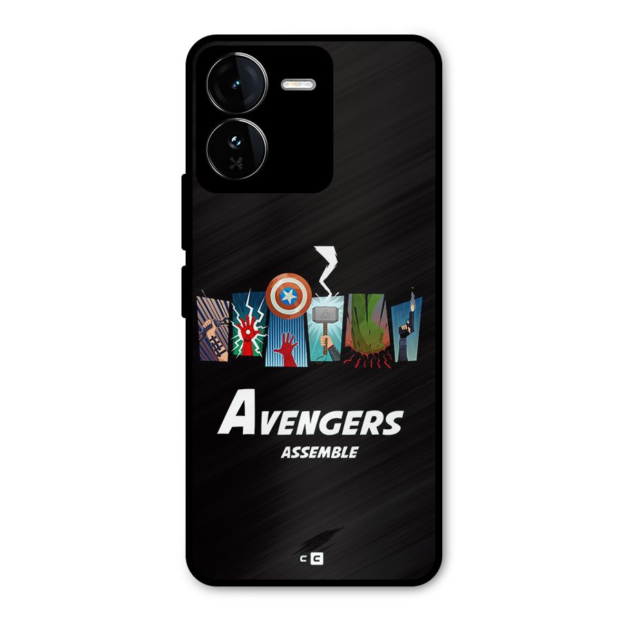 Avengers Assemble Metal Back Case for iQOO Z9