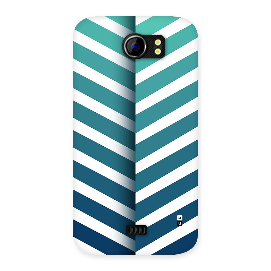 Awesome Angular Stripes Back Case for Canvas 2 A110