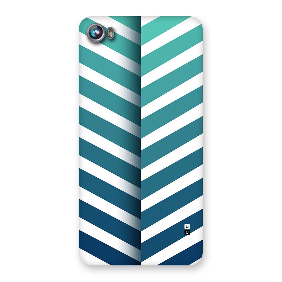 Awesome Angular Stripes Back Case for Canvas Fire 4 (A107)