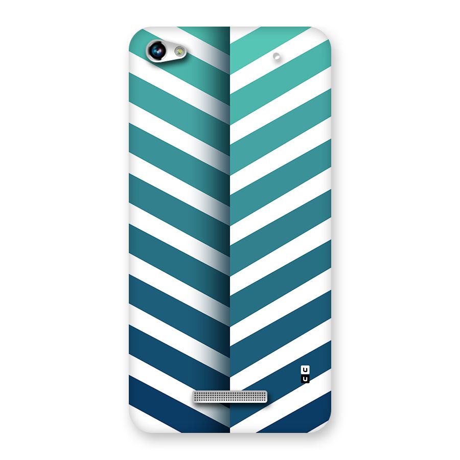 Awesome Angular Stripes Back Case for Canvas Hue 2 A316