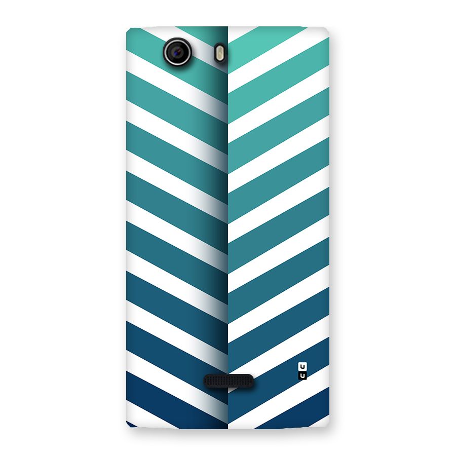 Awesome Angular Stripes Back Case for Canvas Nitro 2 E311