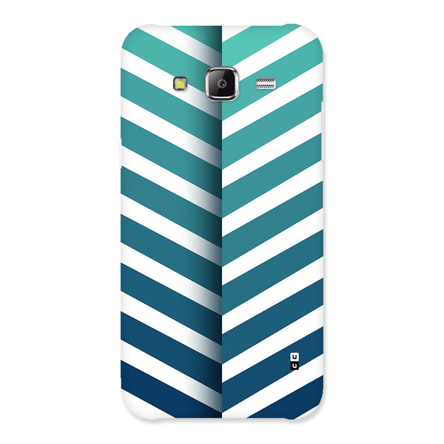 Awesome Angular Stripes Back Case for Galaxy J5