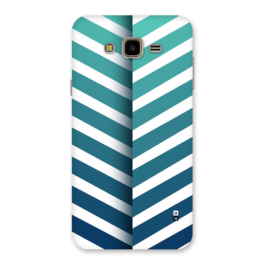Awesome Angular Stripes Back Case for Galaxy J7 Nxt