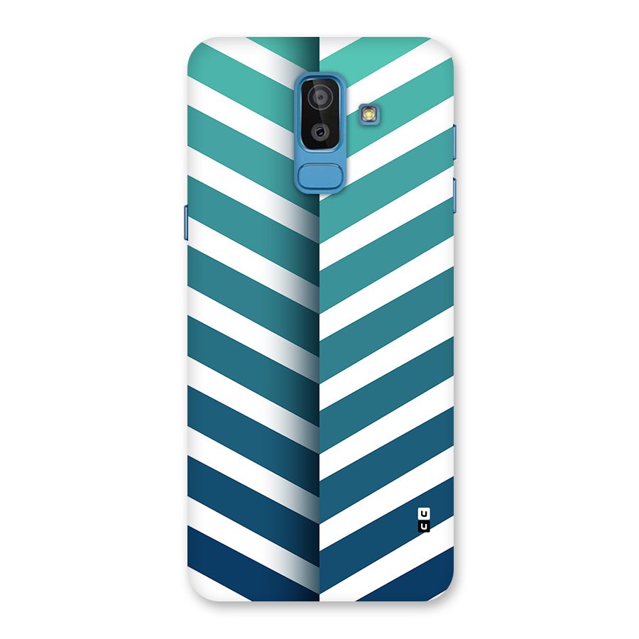 Awesome Angular Stripes Back Case for Galaxy J8