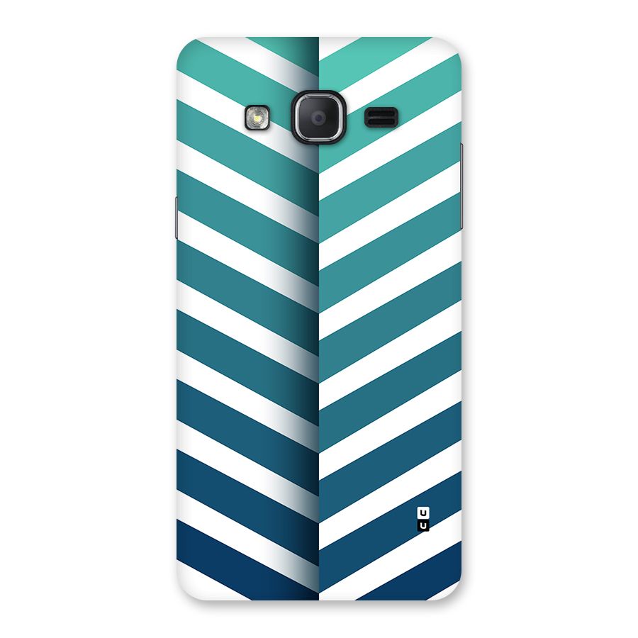 Awesome Angular Stripes Back Case for Galaxy On7 Pro