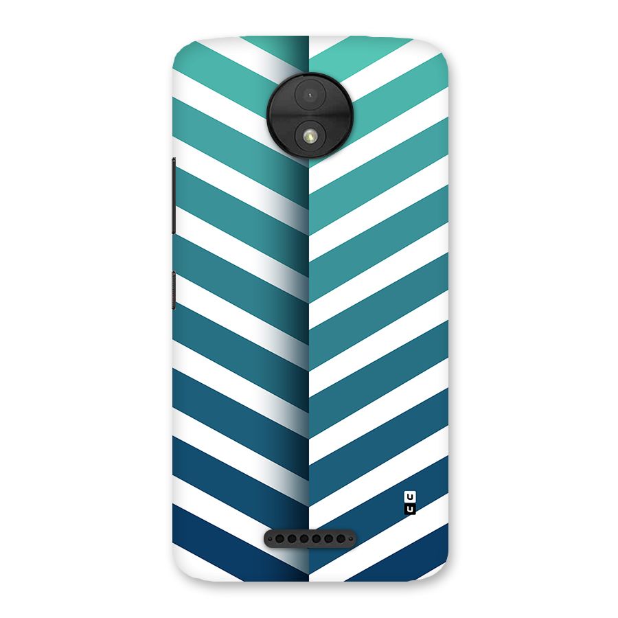 Awesome Angular Stripes Back Case for Moto C