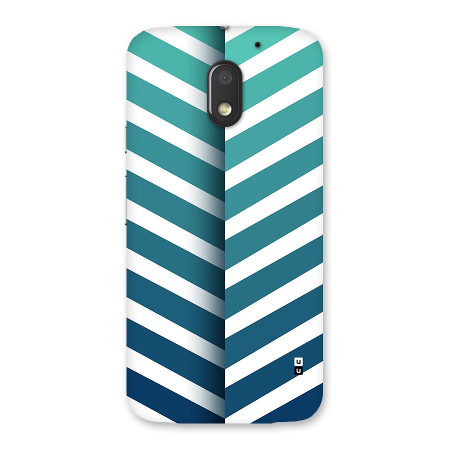 Awesome Angular Stripes Back Case for Moto E3 Power