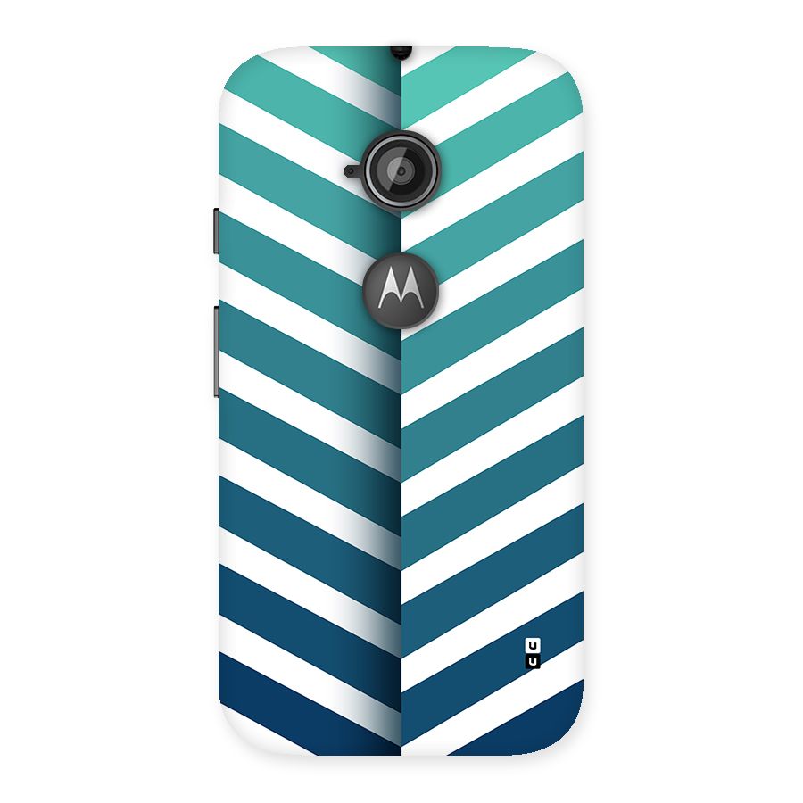 Awesome Angular Stripes Back Case for Moto E 2nd Gen