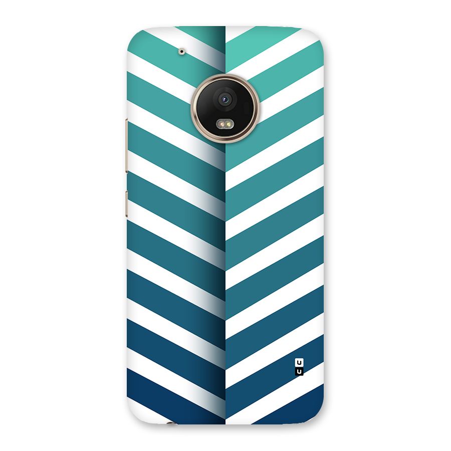 Awesome Angular Stripes Back Case for Moto G5 Plus