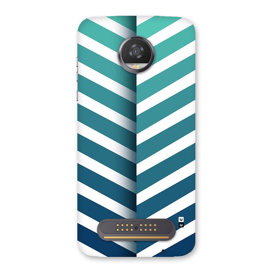 Awesome Angular Stripes Back Case for Moto Z2 Play