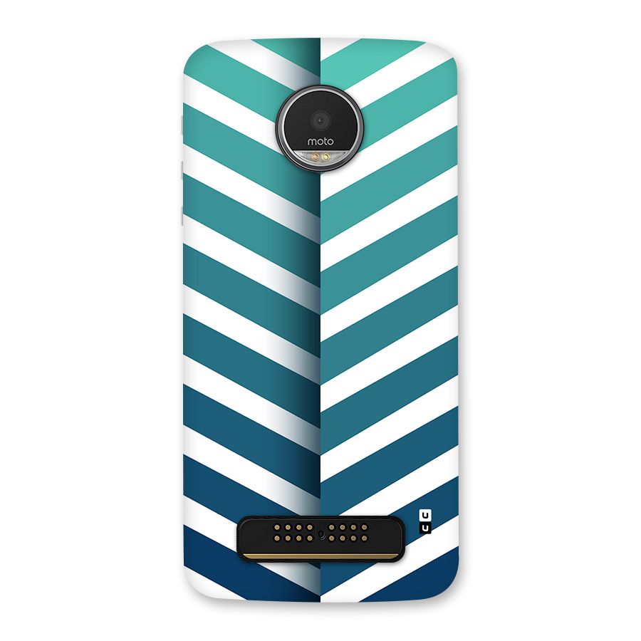 Awesome Angular Stripes Back Case for Moto Z Play