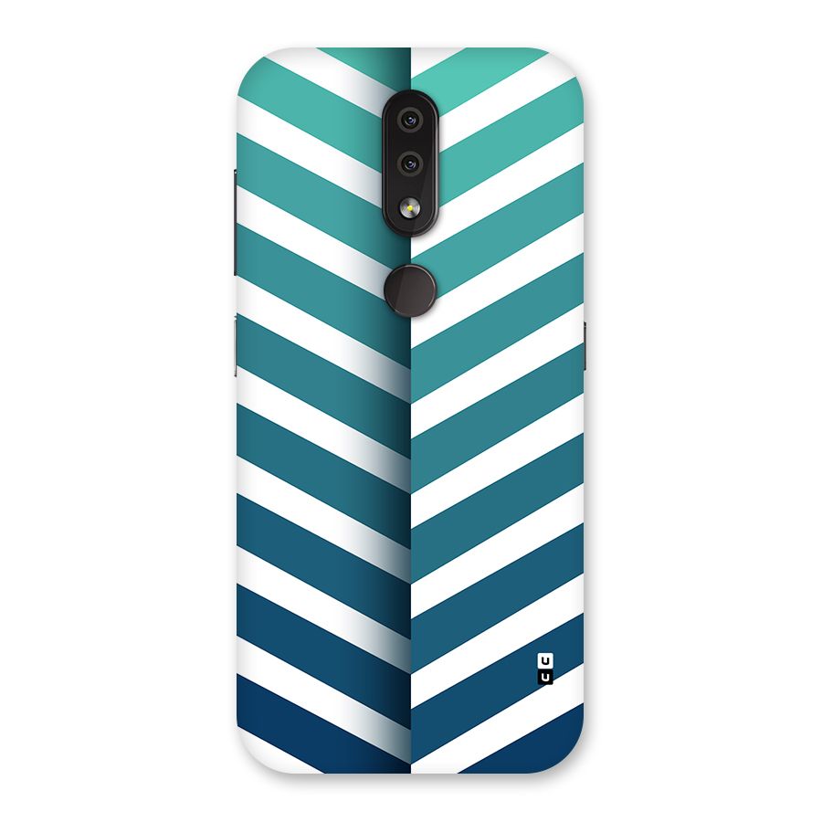 Awesome Angular Stripes Back Case for Nokia 4.2