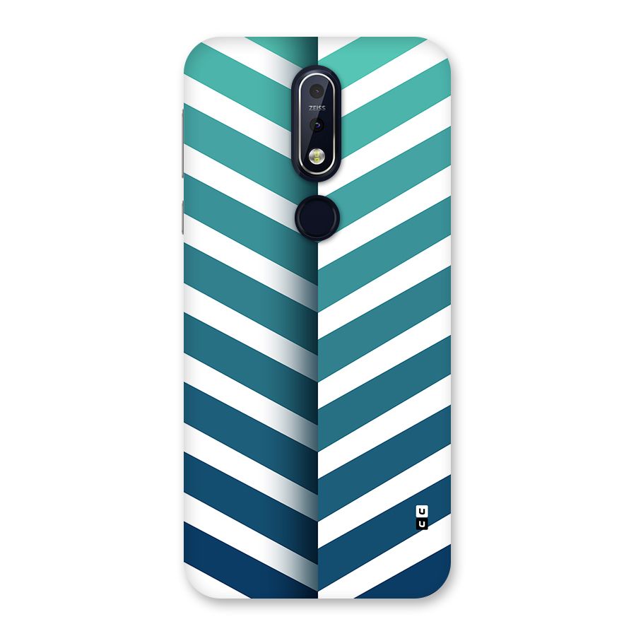Awesome Angular Stripes Back Case for Nokia 7.1