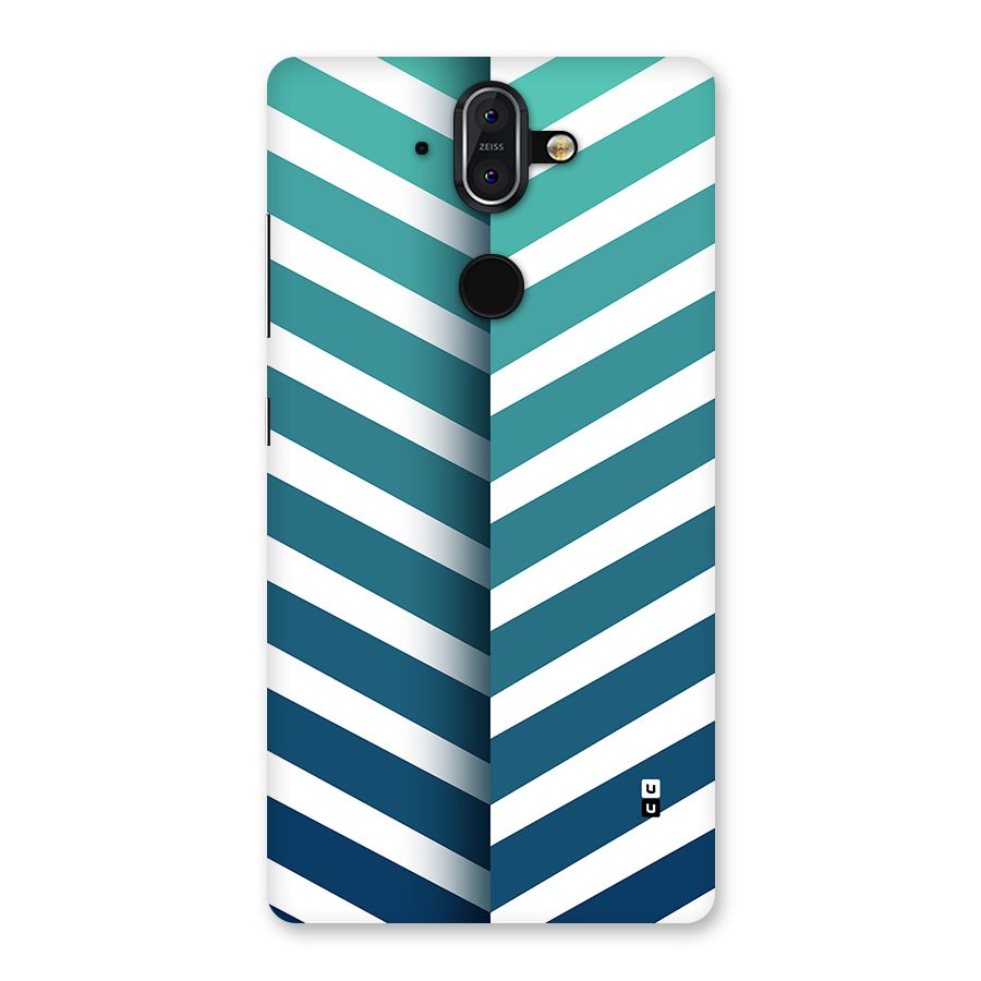 Awesome Angular Stripes Back Case for Nokia 8 Sirocco