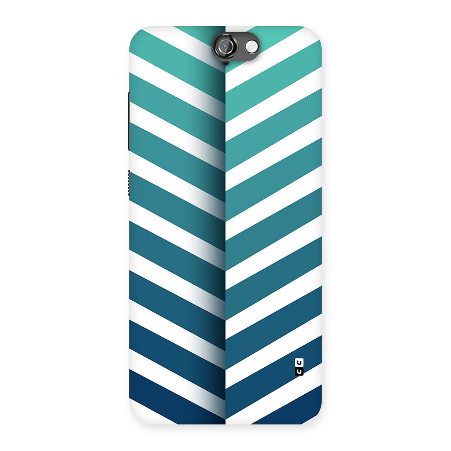 Awesome Angular Stripes Back Case for One A9
