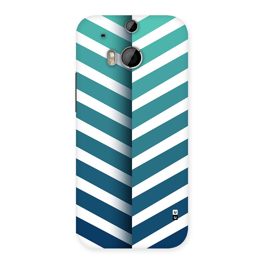 Awesome Angular Stripes Back Case for One M8