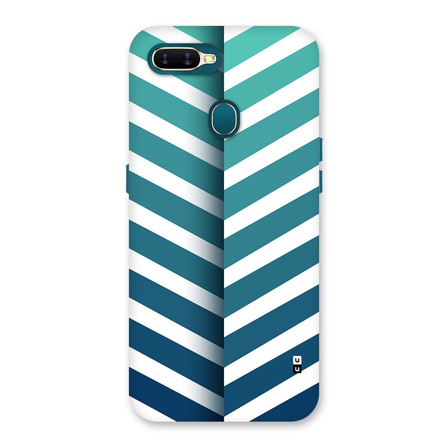 Awesome Angular Stripes Back Case for Oppo A12