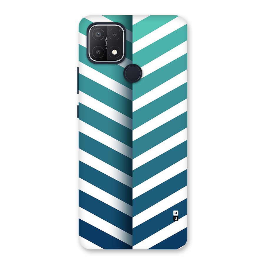 Awesome Angular Stripes Back Case for Oppo A15