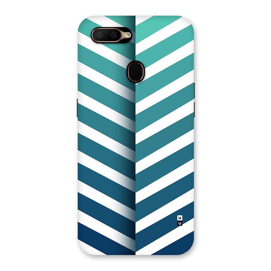 Awesome Angular Stripes Back Case for Oppo A5s