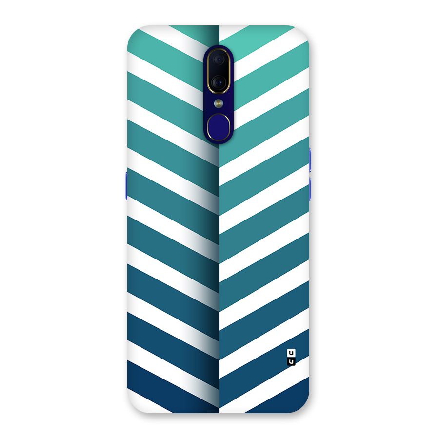 Awesome Angular Stripes Back Case for Oppo A9