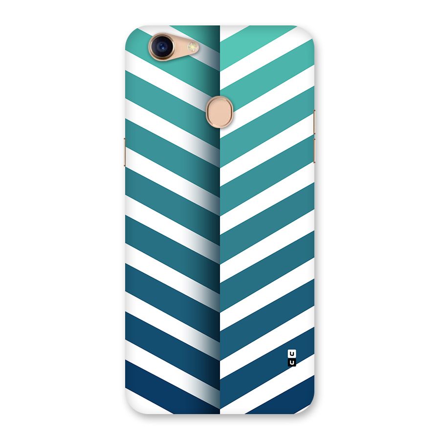 Awesome Angular Stripes Back Case for Oppo F5 Youth