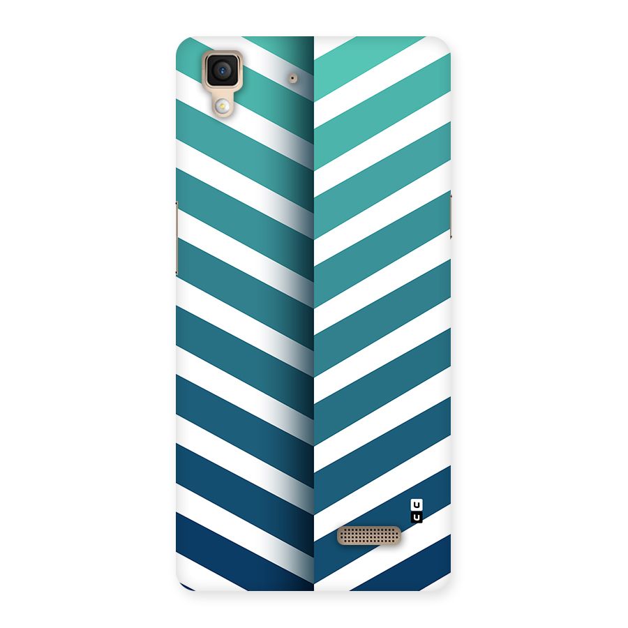 Awesome Angular Stripes Back Case for Oppo R7