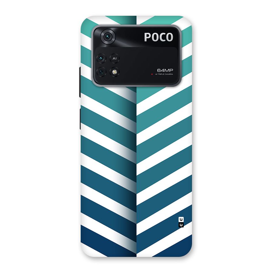 Awesome Angular Stripes Back Case for Poco M4 Pro 4G